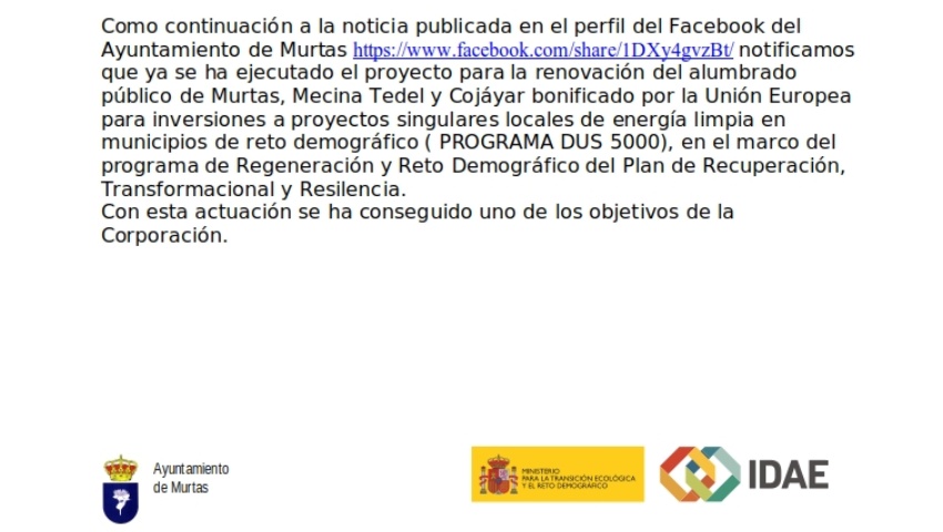 Renovación Integral del Alumbrado